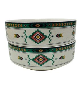 Studio Nova Adirondack 5"
Fruit Dessert Bowls Y2201 Vtg
Aztec Set of 2